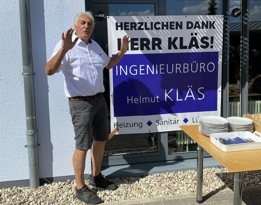 Herr Kläs geht in Rente